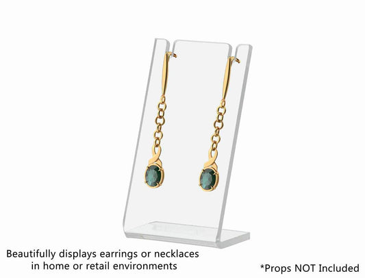 Three Inches High Earring Jewelry Countertop Acrylic Display Stand