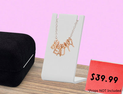 White Jewelry Holder