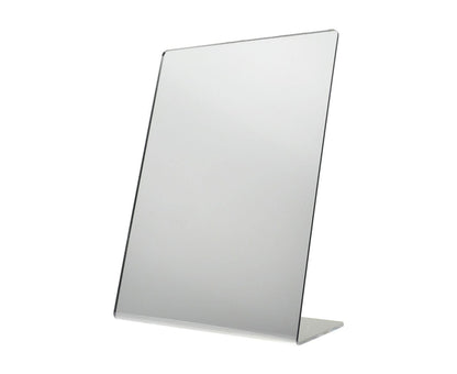 Eight and a half by Eleven Slant Back Acrylic Mirror Tabletop Locker Vanity Make Up