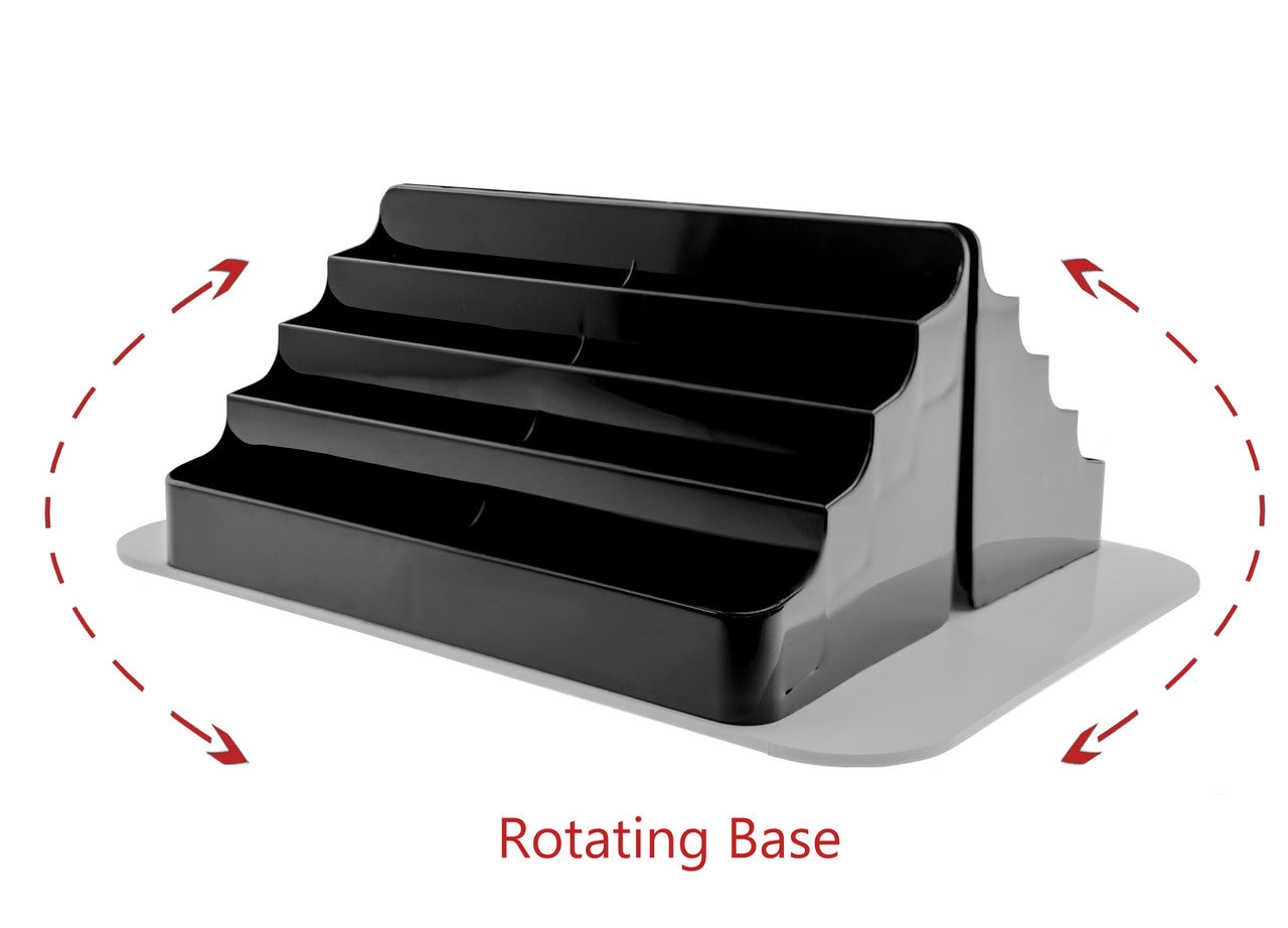 Spinning Business Card Holder 16 Pocket Counter Display