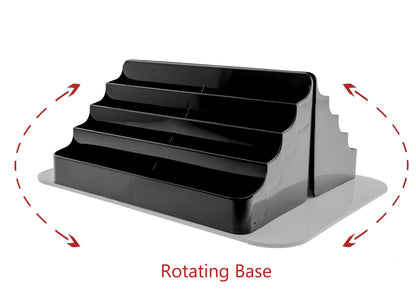 Spinning Business Card Holder 16 Pocket Counter Display