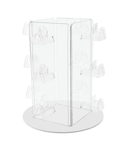 12 Pair Spinning Eyewear Display Holder Retail Countertop Stand
