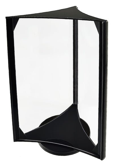 Eight by Eleven Rotating Sign Literature Holder Three Pocket Display Countertop