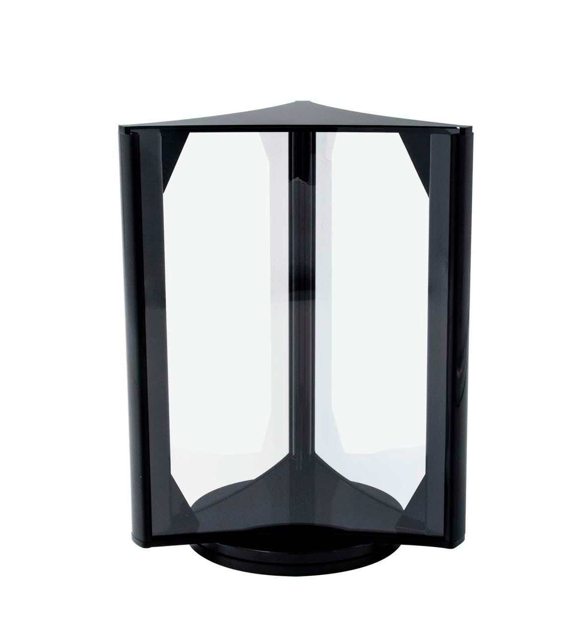 Five Inches Wide by Seven Inches High Literature Holder Rotating Three Panel Display