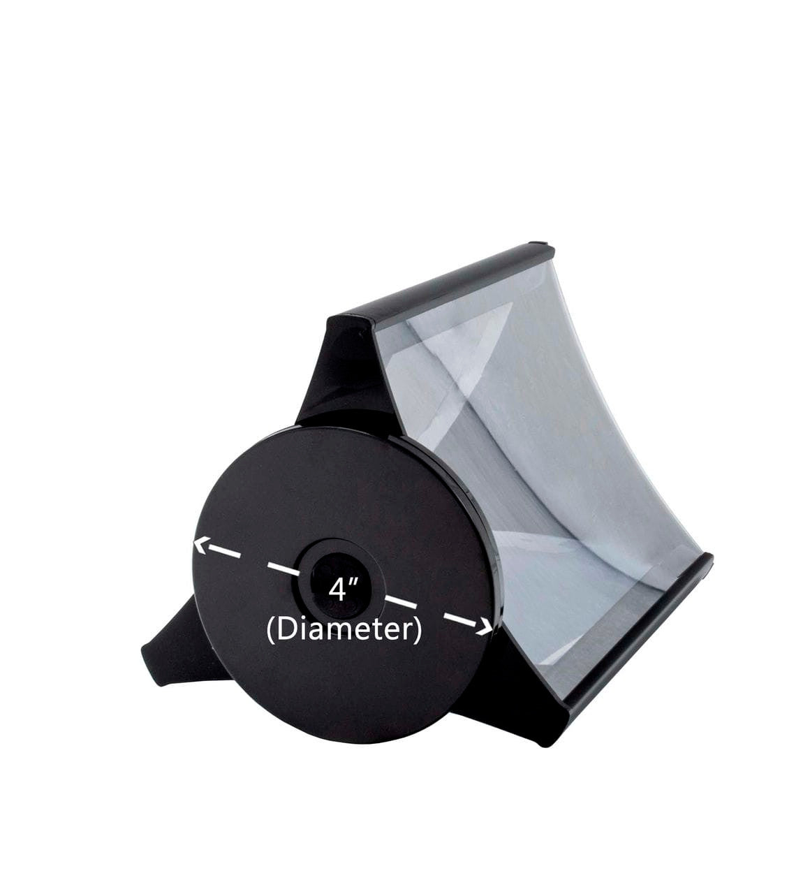 Rotating Base empty black spinning display