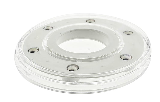 5.5" Rotating Small Plastic Lazy Susan Turntable Pedestal Spinner