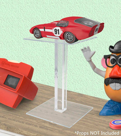 Great for displaying model cars