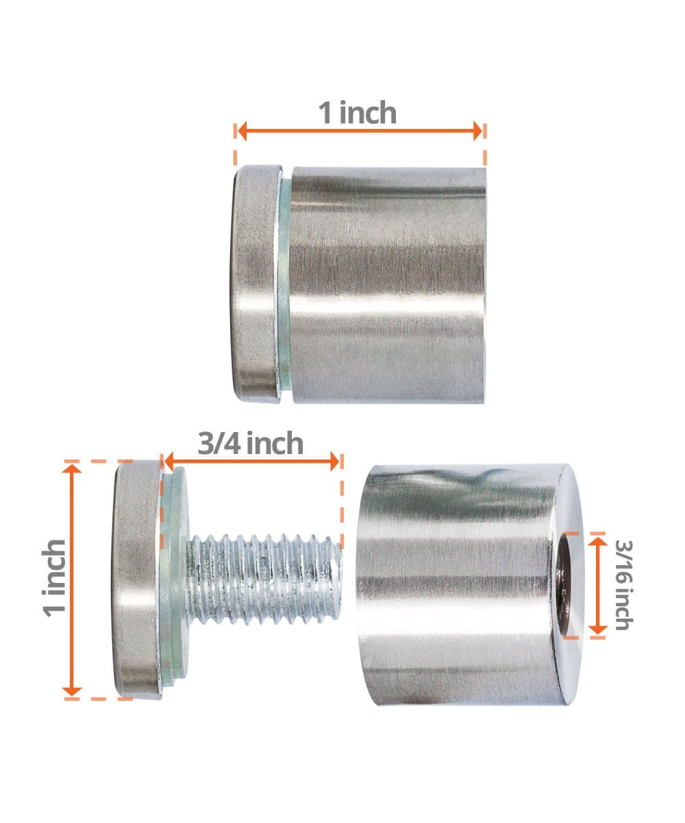 Sign Standoff Screw for Wall Mount Sign Holders