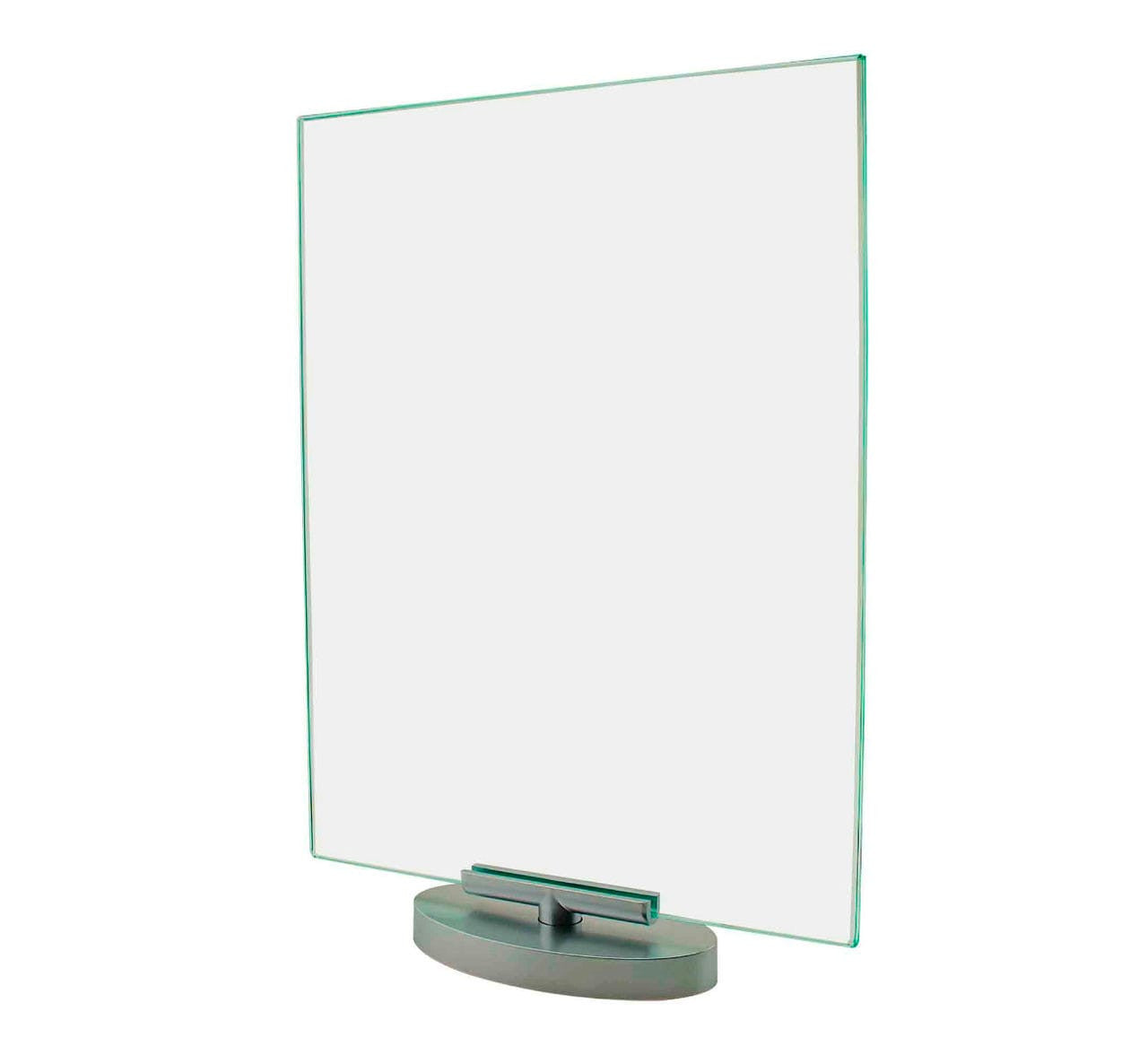 Eight by Eleven Rotating Sign Holder with Swivel Base Clear Acrylic Tabletop Countertop Display