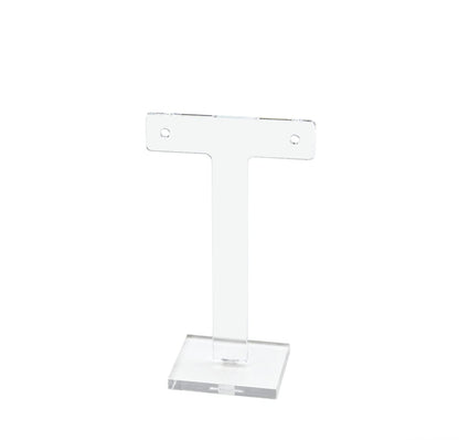 4"H T Shaped Small Counter Top Earring Display
