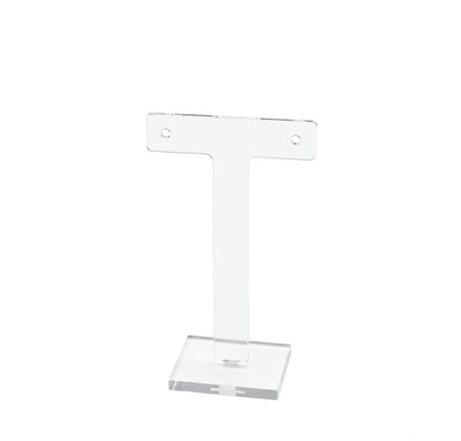 4"H T Bar Small Earring Stand Showcase Counter Display Acrylic