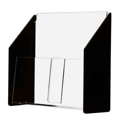 4"W Unique Trifold Brochure Holder Rack Card Stand Display