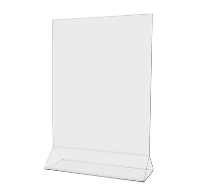 11"W x 14"H Sign Holder Top Load Double Sided Table Tent