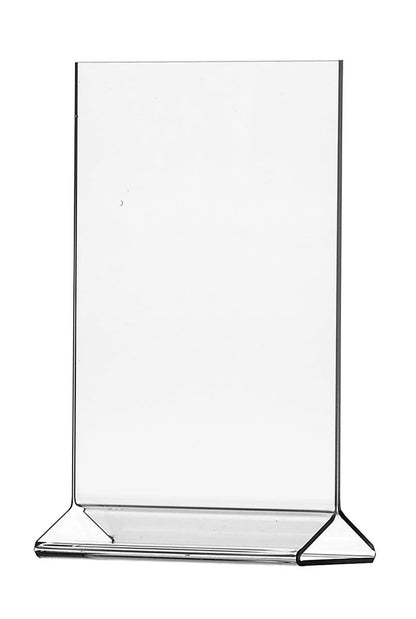 4"W x 6"H Sign Holder Double Sided Top Load Tabletop Ad Frame