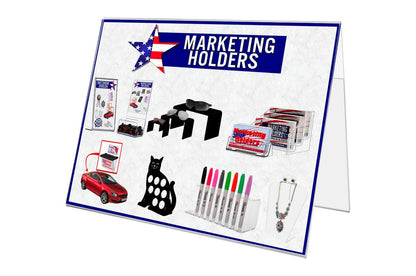 11"W x 8.5"H A Frame Sign Holder Double Sided Table Tent