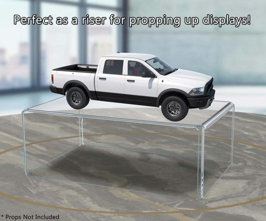 Perfect as a riser for propping up displays