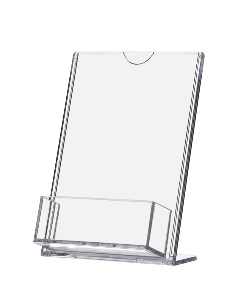 Blank Top Load TruVu with Business Card Pocket empty