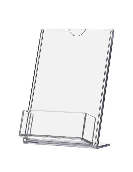 Blank Top Load TruVu with Business Card Pocket empty