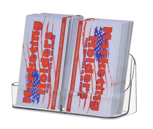 Dual Vertical Business Card Display Full