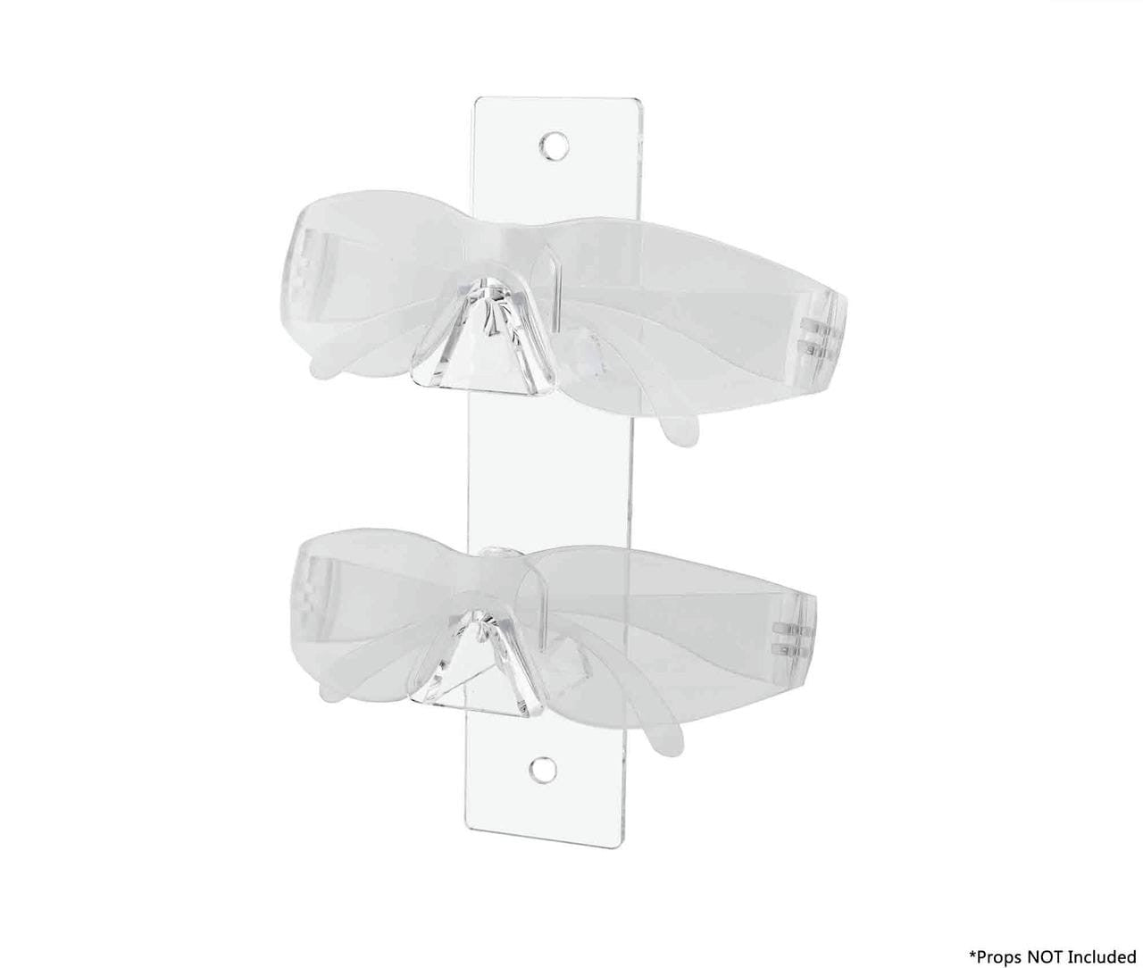 Two Pair Wall Mount Sun Eye Glass Holder