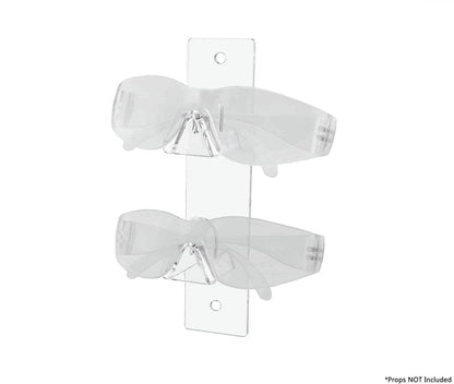 Two Pair Wall Mount Sun Eye Glass Holder