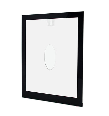 Eight and a Half Inches Wide by Eleven Inches High Frame Sign Holder Black Border