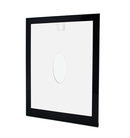 Eight and a Half Inches Wide by Eleven Inches High Frame Sign Holder Black Border