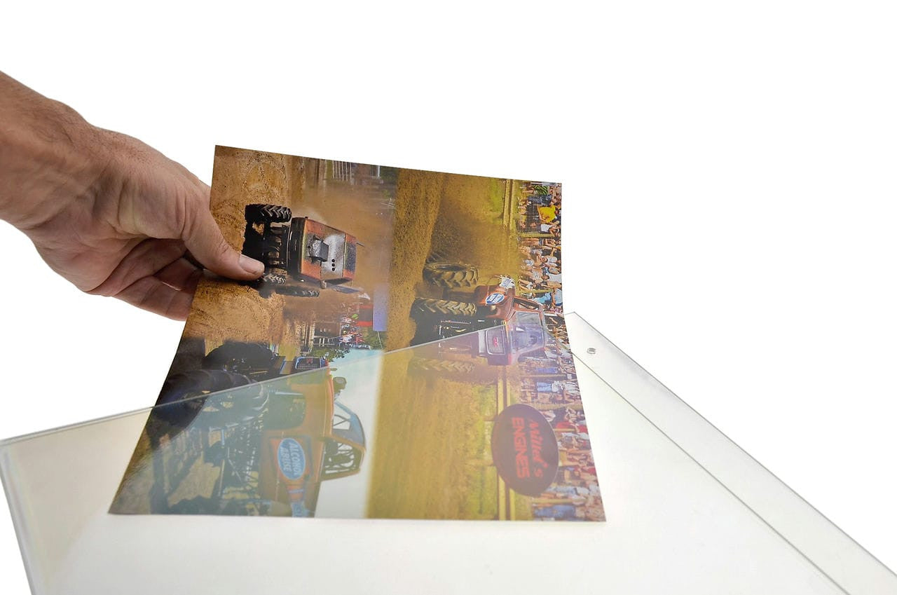 14"W x 11"H Wall Sign Holder with Hanging Hardware