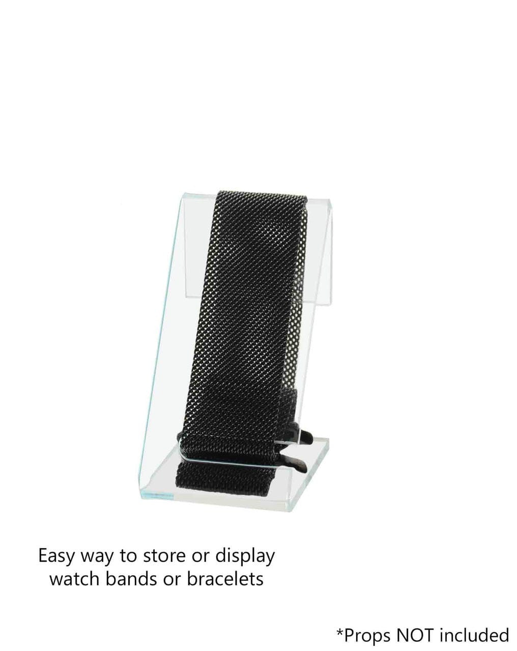 Watch Display Showcase Countertop Stand Acrylic Back Side